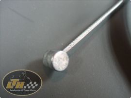Kupplungszug oder Bremszug Innenseil Tonnennippel 1,9mmx2m Vespa &amp; Lambretta