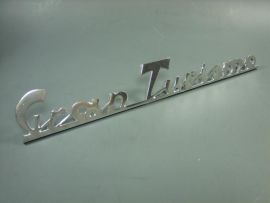 badge "Gran Turismo" rear Vespa