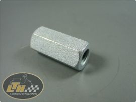 Distance nut M8x30 (SW13) cylinder cover zinc plated Lambretta