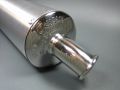 Silencer PM alloy curved end