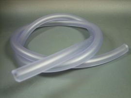 Fuel hose 7/12 mm clear transparent 1m