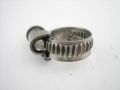 Hose clamp fuel hose stainless 8-12mm with bent edges