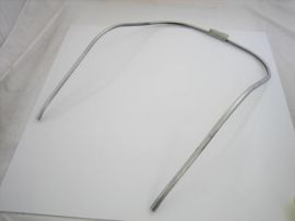 Monoschlitzrohr Kantenschutz metall "PIAGGIO" Vespa PV, V50