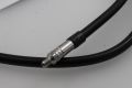 Brake hose steel flex Spiegler Vario black 1350mm Vespa...