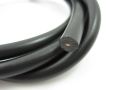 Ignition cable black "HQ" Ø7mm length 100cm by the meter