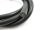 Ignition cable black "HQ" Ø7mm length 100cm by the meter