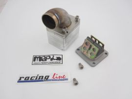 Reed valve manifold 36mm "MRP" (incl. reed) Vespa PX, Sprint, VNA-VBC