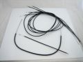 Cable kit "BGM Pro" teflon braided black...