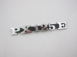 Schriftzug "PX125E" Seitenhaube "PIAGGIO" Vespa PX