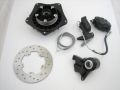 Disc brake kit Grimeca NT "black edition" 20mm semi-hydraulic Vespa PX Lusso, PK