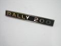 Schriftzug Heck "rally 200" Vespa Rally 72-74