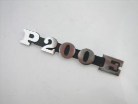Badge "P200E" side panel Vespa PX