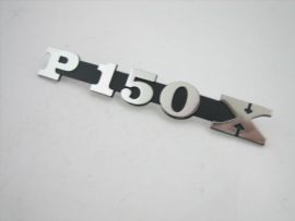 Badge "P150X" side panel Vespa PX