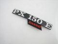 Badge "PX150E lusso" side panel Vespa PX
