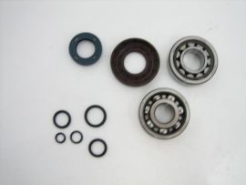 Bearing kit crankshaft incl. oil seals Elastomer split bearing Vespa V50, PV