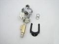 Lock kit steering 38,5x4mm &amp; tool box with metal key...