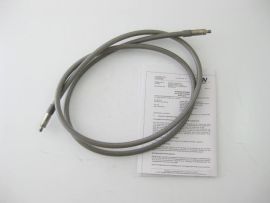 Brake hose steel flex Spiegler Vario transparent 1350mm Vespa & Lambretta
