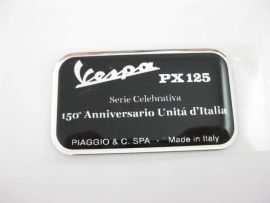 Sticker "150° anniversario unita dItalia" "PIAGGIO" Vespa PX125