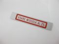 Sticker "USARE MISCELA AL 2%" red Vespa