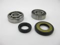 Bearing kit crankshaft incl. oil seals two-piece bearing...