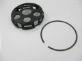 Clutch basket strengthened with ring "Pinasco"...