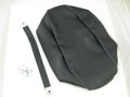 Seat cover black with grey liner incl strap Vespa Sprint,...