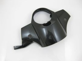 Handlebar cover carbon-look with hole mirrors Vespa PX 98, MY, `11