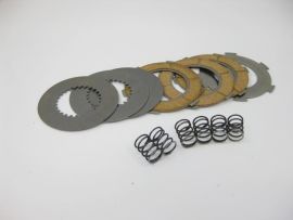 Clutch plates complete 4-discs (Ital.) Vespa PX80-150, Sprint, VNA-VBC