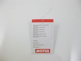 Ölzettel Motul - Lambretta Teile LTH, 0,55 €