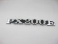 Badge "PX200E" side panel "Piaggio"...