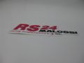 Sticker Malossi RS24 145x45mm
