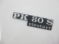 Badge "PK80S elestart" side panel hole to hole...