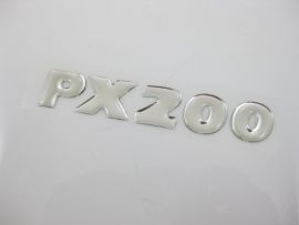 Aufkleber Schriftzug "PX200" 3D Vespa PX 98, MY