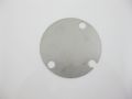 Cover plate for starter motor hole stainless steel Vespa PX