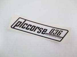 "plccorse036" ca.28x110mm sticker "PLC"