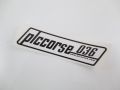 "plccorse036" ca.28x110mm sticker "PLC"