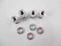 Cylinder head nut kit "LTH" M8 made of high...