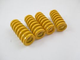 Feder Kit Primär, Reparaturkit 13x32 mm, gelb, 4 Stück DRT Vespa 50-125, PV, ET3, PK50-125, S, XL, XL2