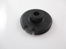 Gear pulley plastic late models black "Scootopia" Lambretta Li3, LiS, SX, TV