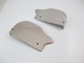 Lambretta Series 3 Footboard Side Protectors in Stainless Steel