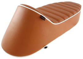 Sports seat SIP "Longtail" brown für Vespa V50, PV