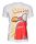 T-Shirt SIP "Feeling Good",  weiß,  für Männer, Größe: S,  Front Print,  Fruit of the Loom, Super Premium, 100% Baumwolle,  205g/m²