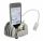Ladestation SIP für iPhone 5 /5s/5c/6/6+/6s/6s+, "Vespa Zylinderkopf",  mit Lightning Kabel – USB 2.0
