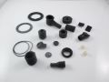 Rubber parts kit black (19 pcs.) Vespa Sprint