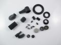 Rubber parts kit black (22 pcs.) Vespa V50, PV