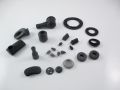 Rubber parts kit black (22 pcs.) Vespa V50, PV