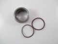 Exhaust flange mild steel with elastomer ring to weld on...