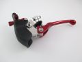 Clutch lever racing, adjustable and folding blackfor 22mm...