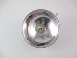 Head lamp Bosatta plastic clear lense BA20d, Ba15s Vespa PX