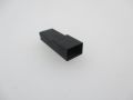 Cover fastom connector 6.3mm female black